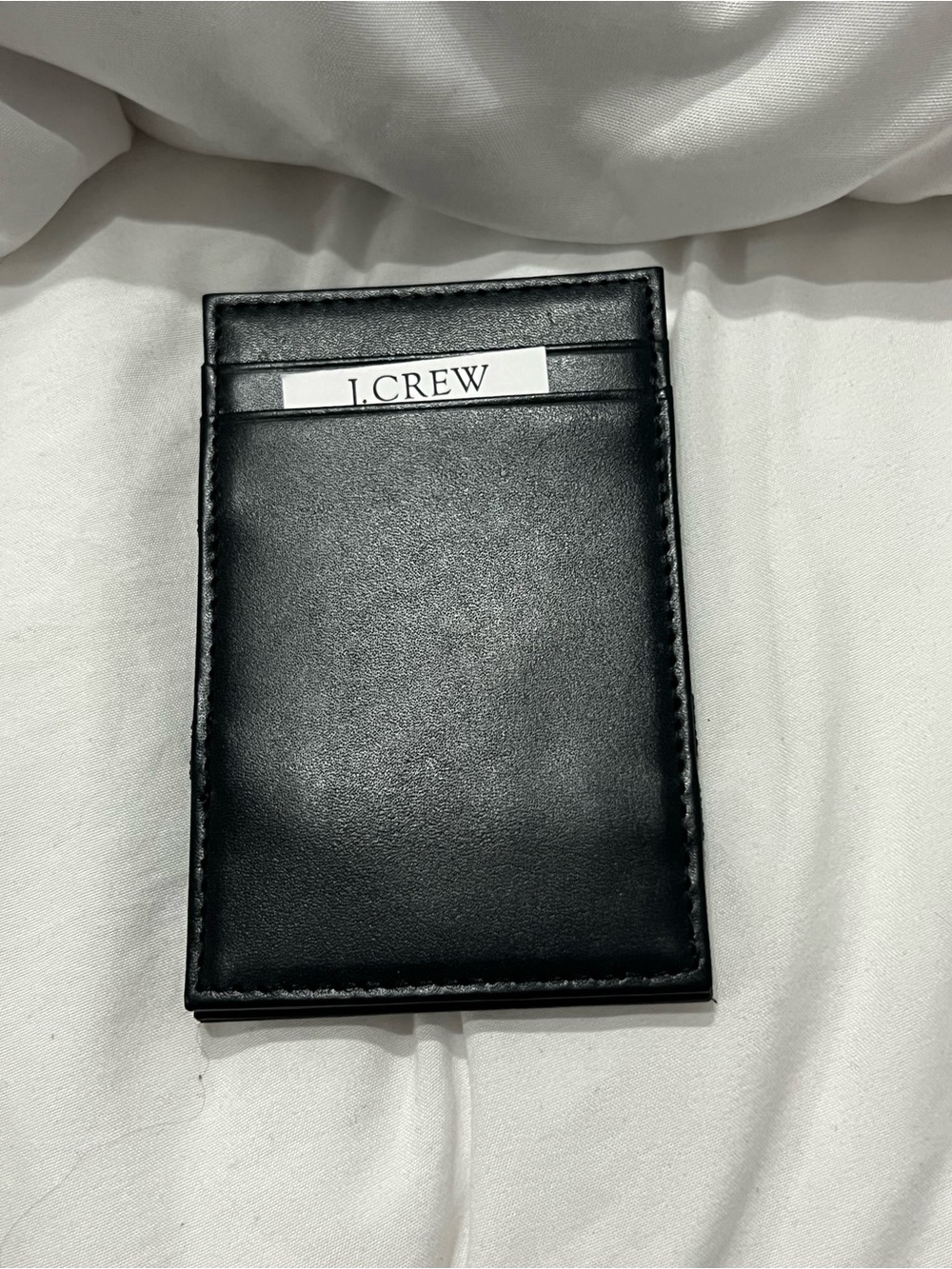 J. Crew Pebbled leather wallet
